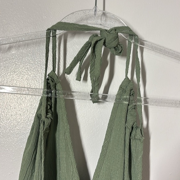 Green plus size women’s XL  summer dress - Picture 6 of 6